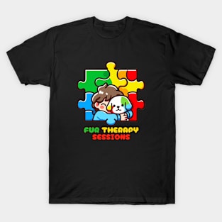 ADHD Support: Furry Friends for the Win T-Shirt